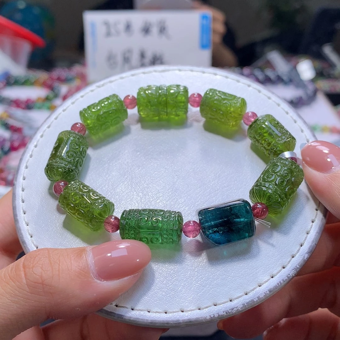 【闪购商品】未镶嵌手串碧玺11m