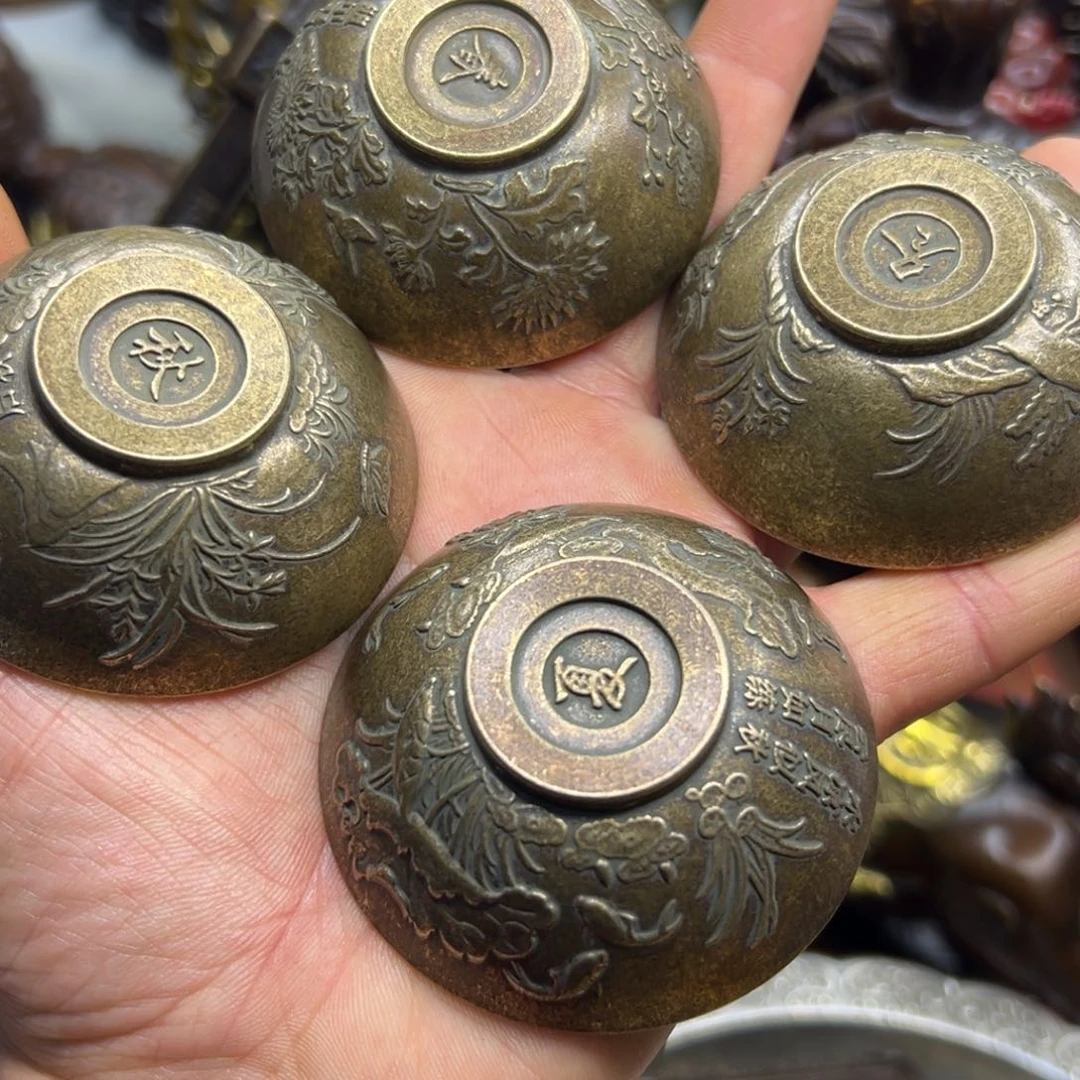 铜摆件欢迎欢迎你