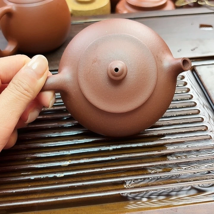 茶壶紫砂寒江紫砂壶