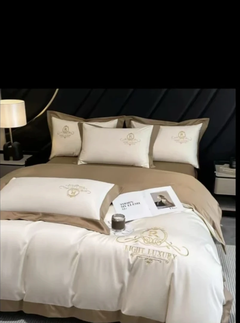 酒店式全棉四件套床品