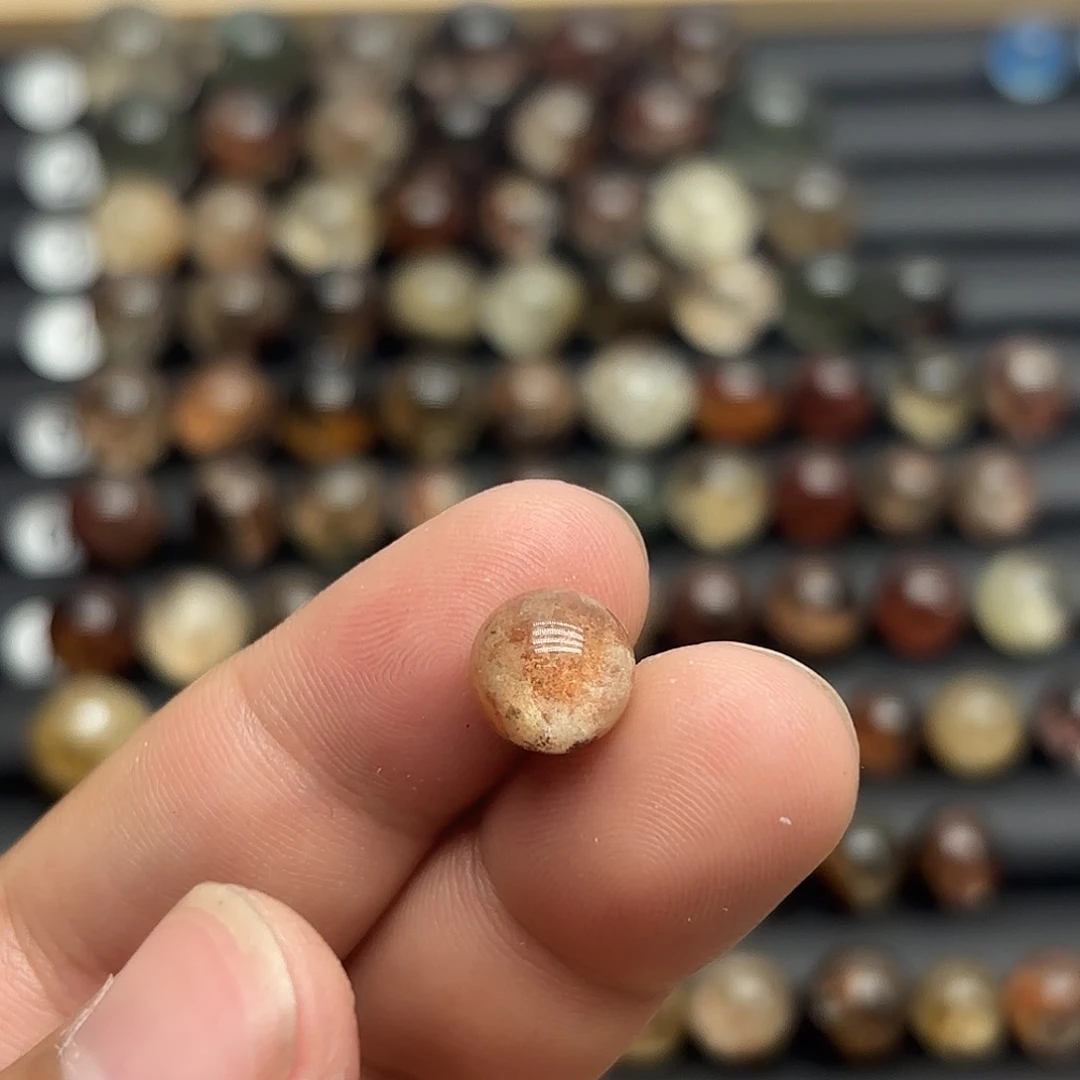 水晶珠宝半成品未镶嵌安****品打孔