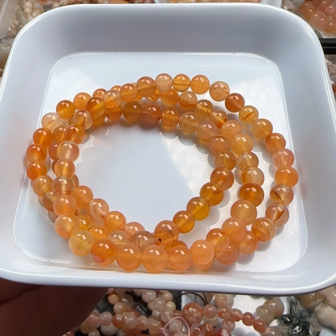 未镶嵌玛瑙/玉髓珠宝半成品