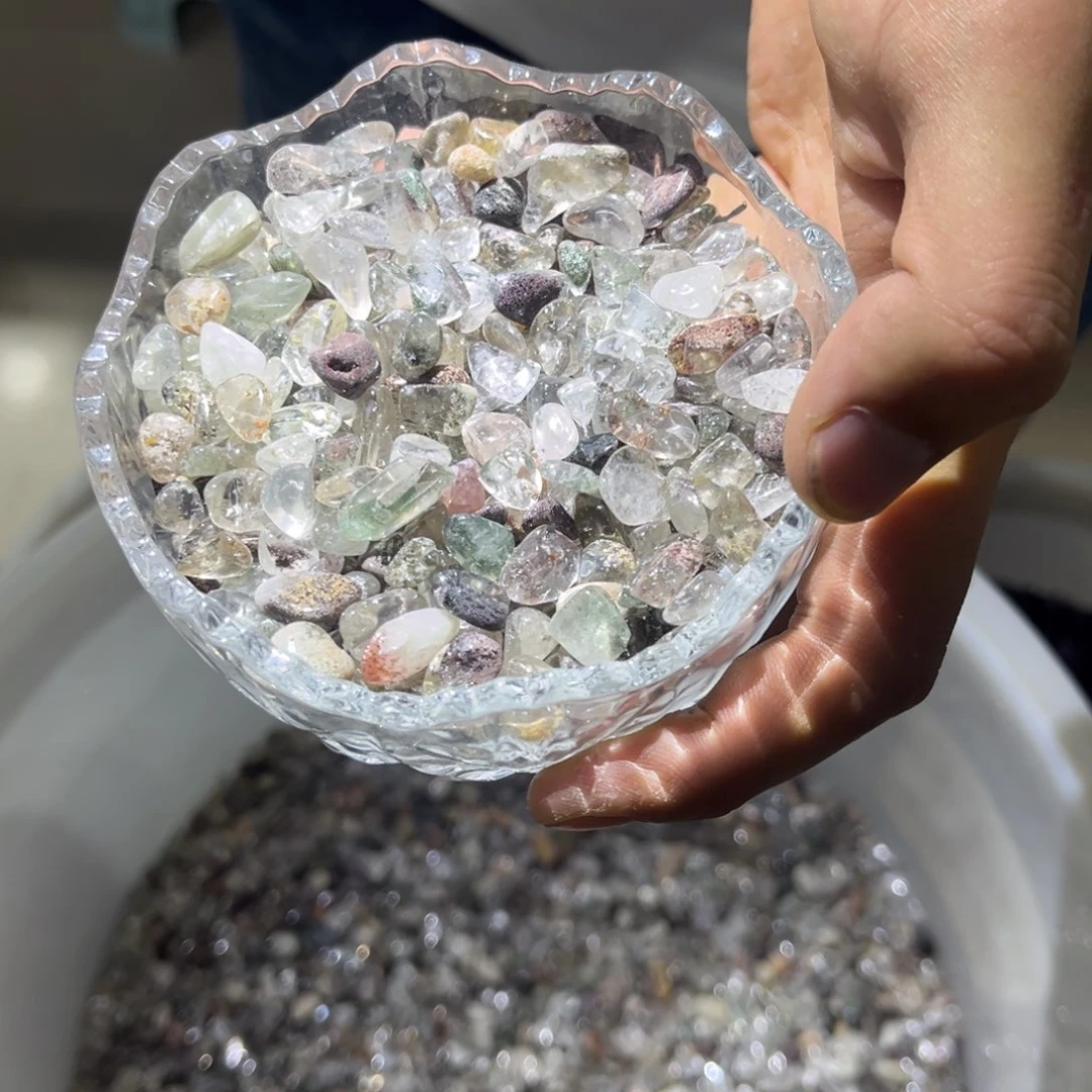 水晶珠宝半成品未镶嵌300克多样性发其一