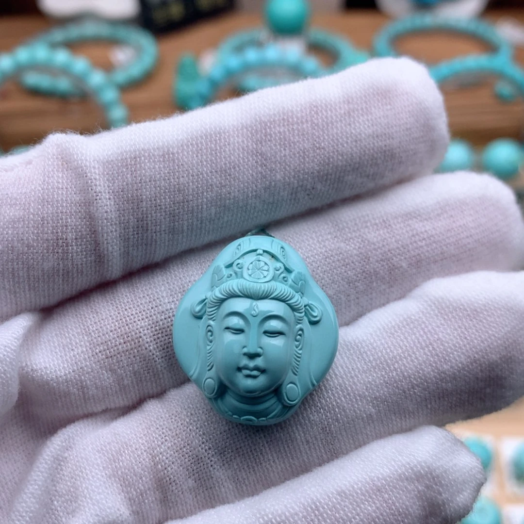 绿松石未镶嵌珠宝奇石