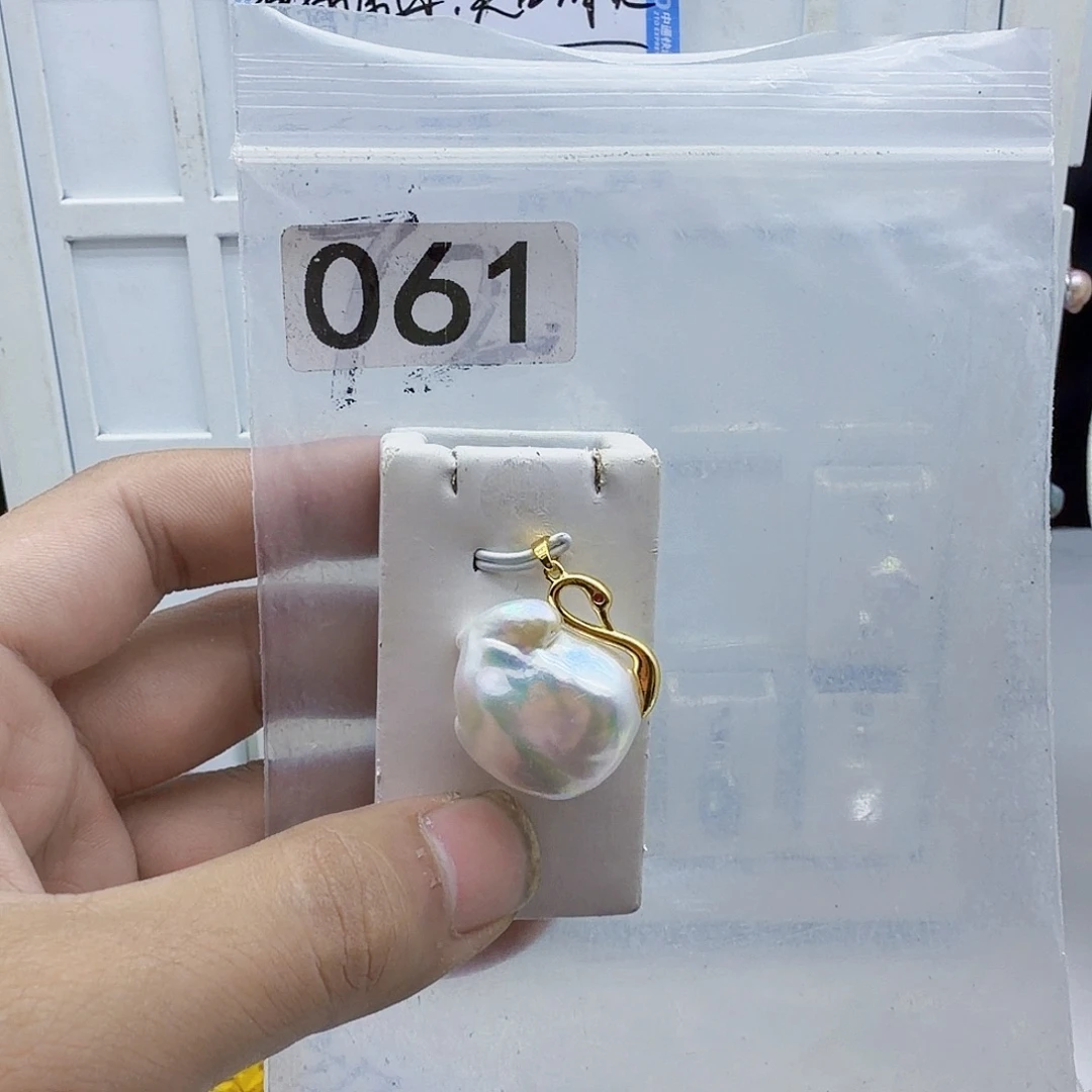 颈饰合金淡水珍珠