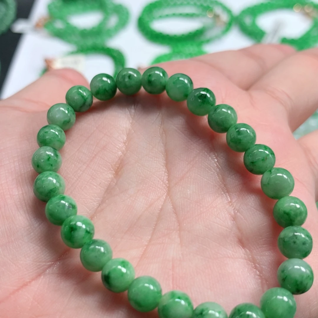 未镶嵌手链翡翠翡翠