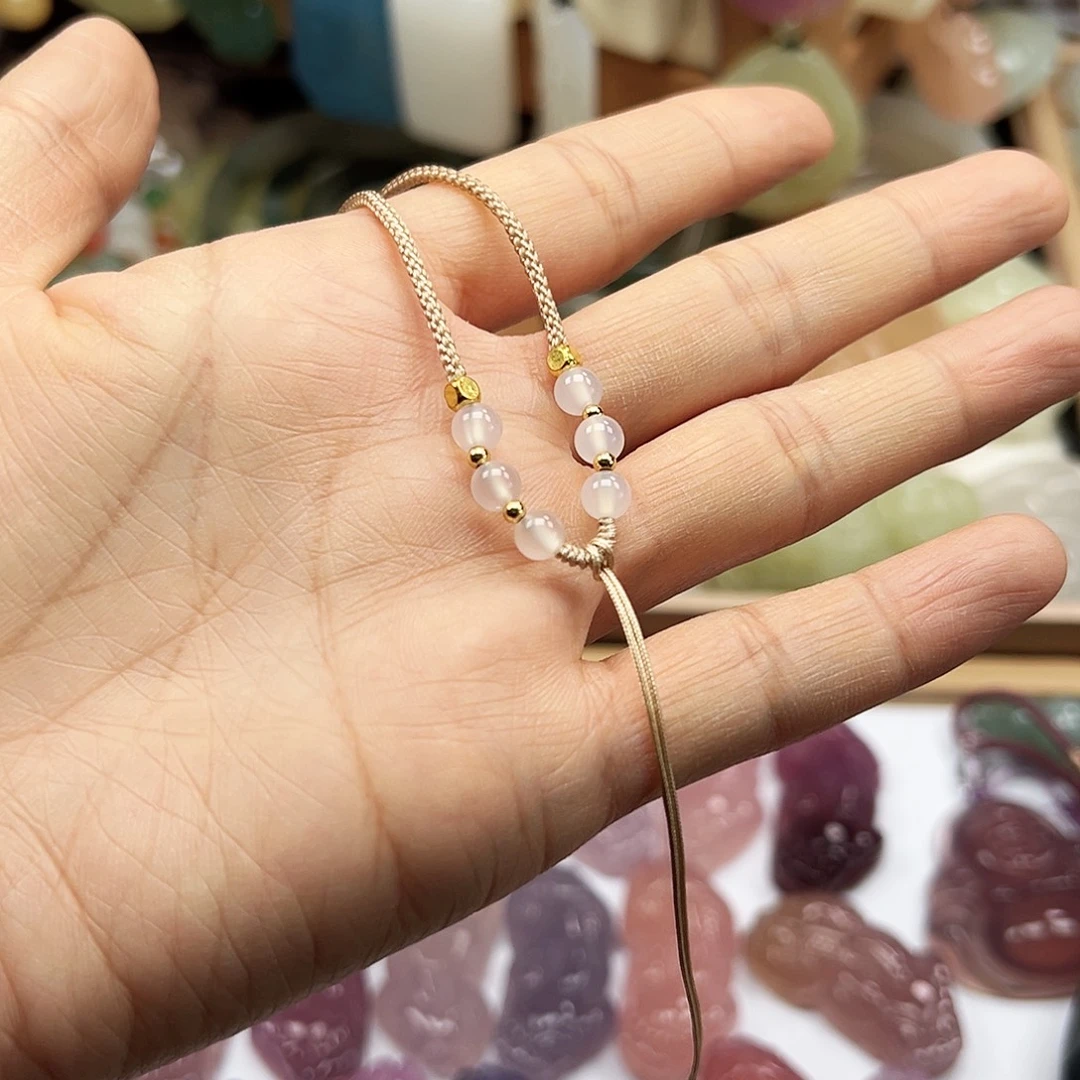 怀****玛瑙/玉髓合金颈饰