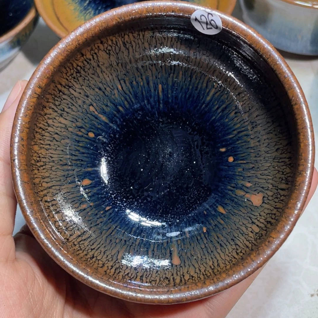 茶盏龙窑柴烧建盏126
