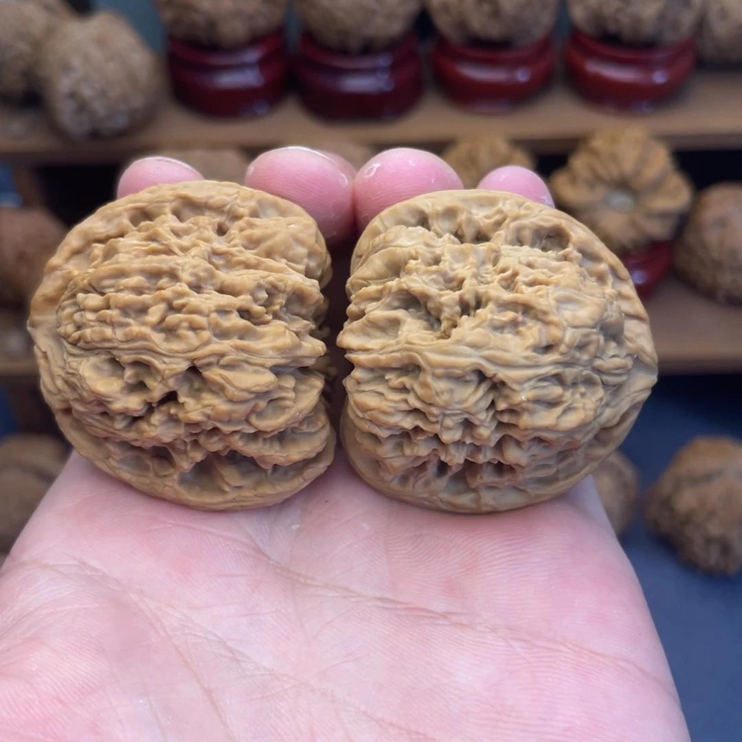 文玩核桃吊坠南疆41.5全品无修