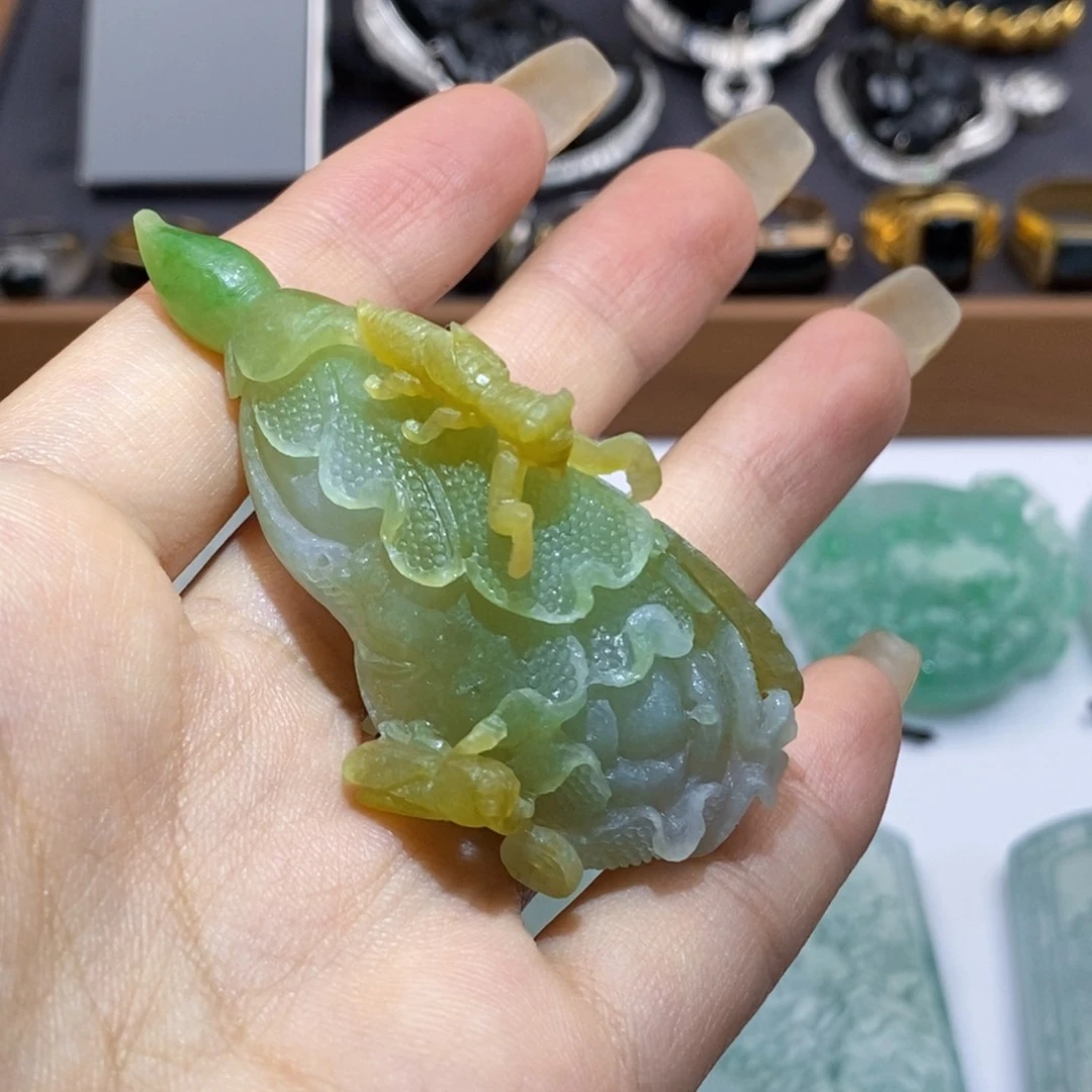 颈饰未镶嵌翡翠翡翠