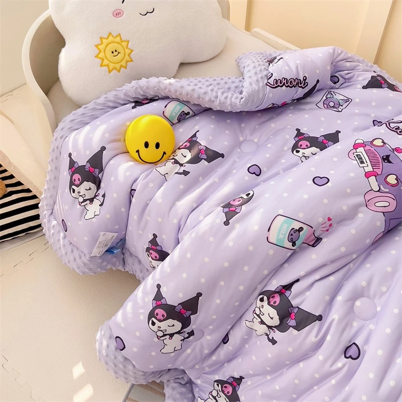 A类母婴级大豆纤维被子冬被春秋被棉被芯针织绒被保暖盖新款机洗