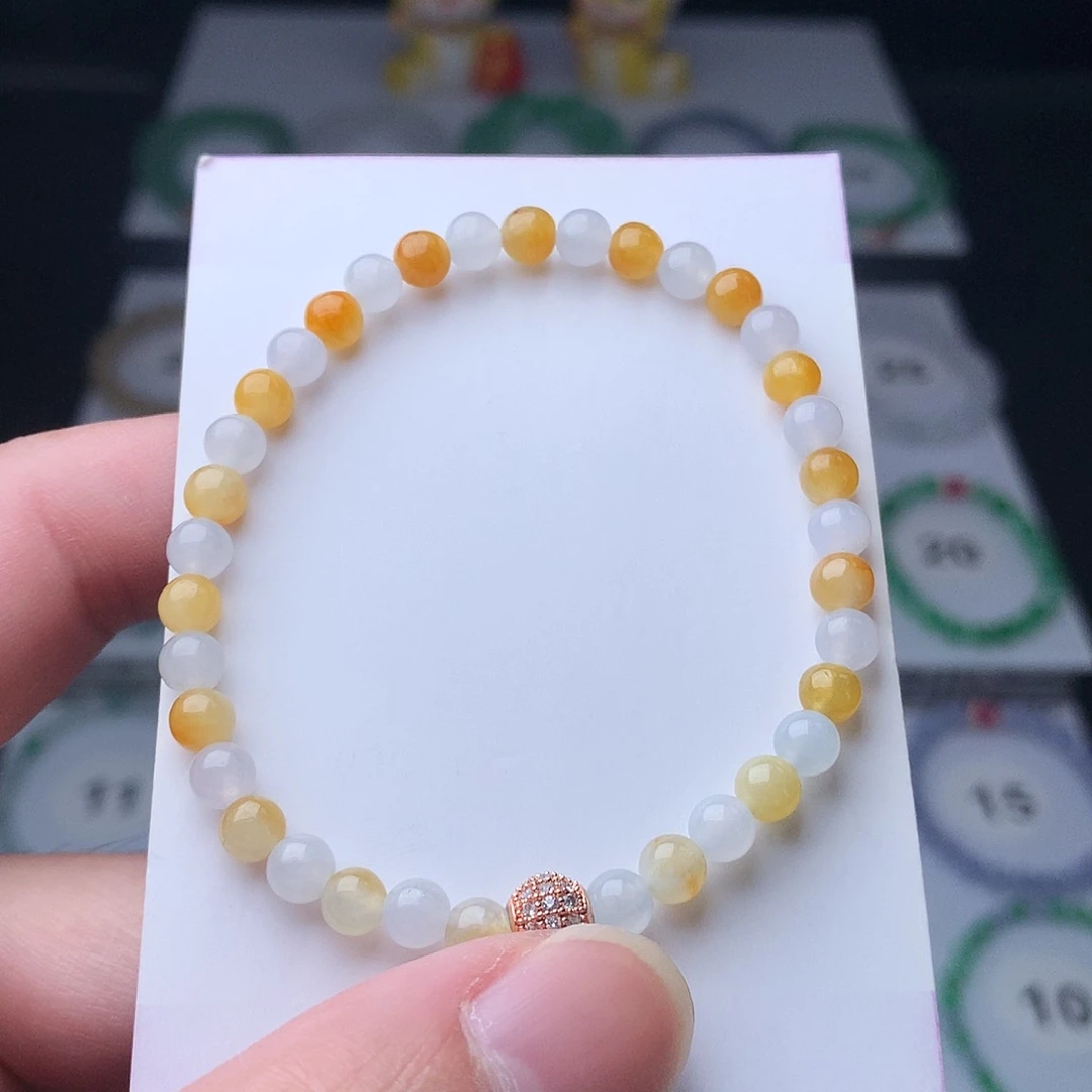 翡翠未镶嵌手链翡翠