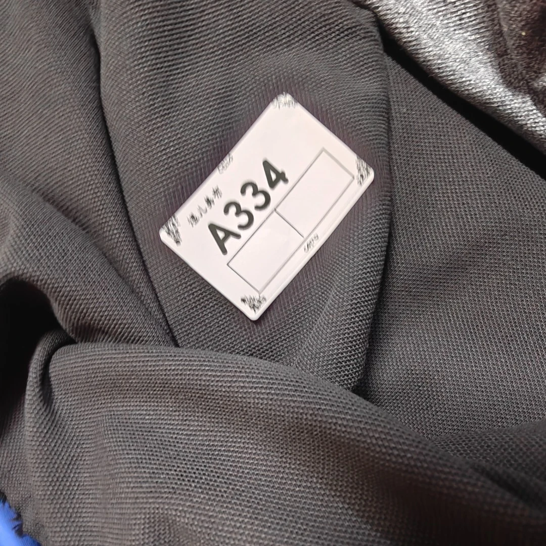 334尼家黑色珠地布料