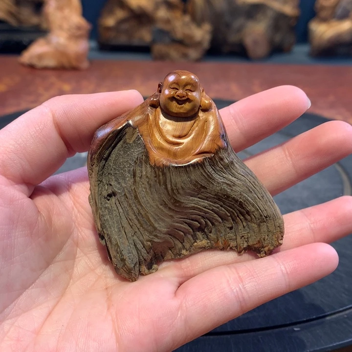 柏木（崖柏）根雕摆件