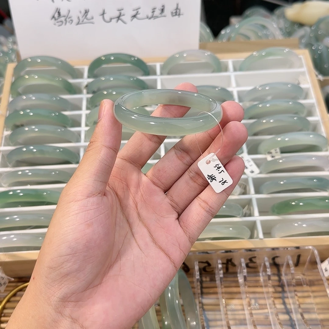 手镯玛瑙/玉髓未镶嵌圈口54.5