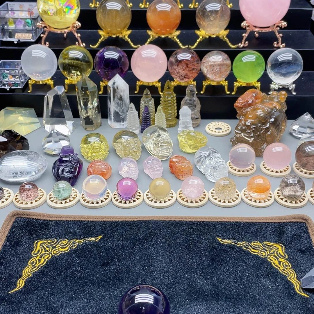 *****未镶嵌珠宝半成品水晶