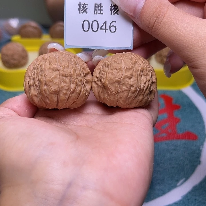 文玩核桃把件南瓜墩38.0046