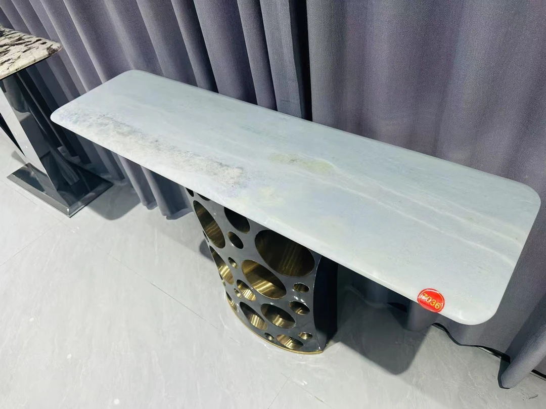 天然大理石奢石蓝天玉玄关