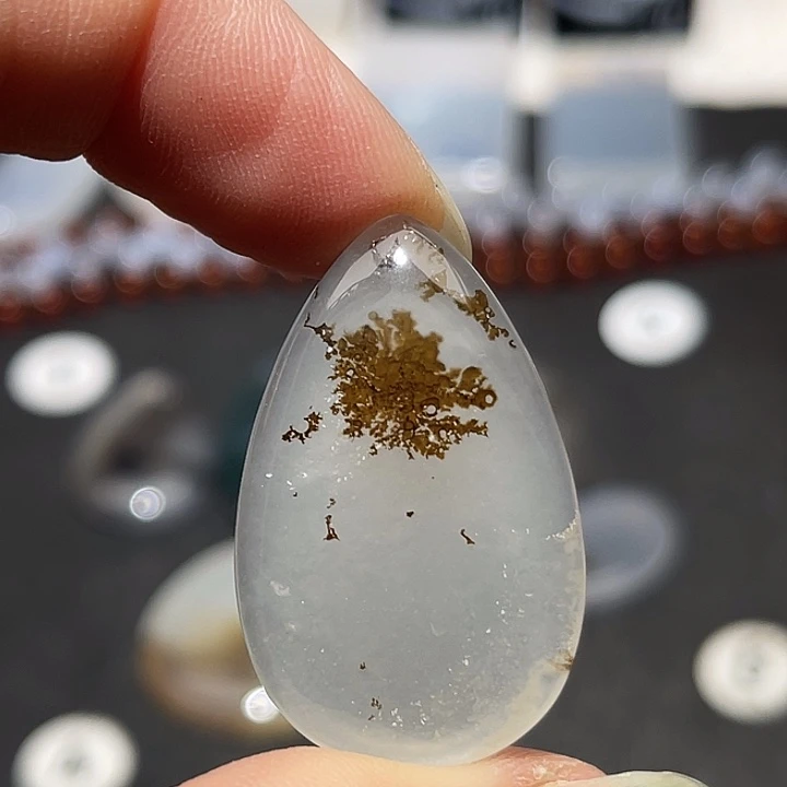 玛瑙/玉髓未镶嵌吊坠(不含链)