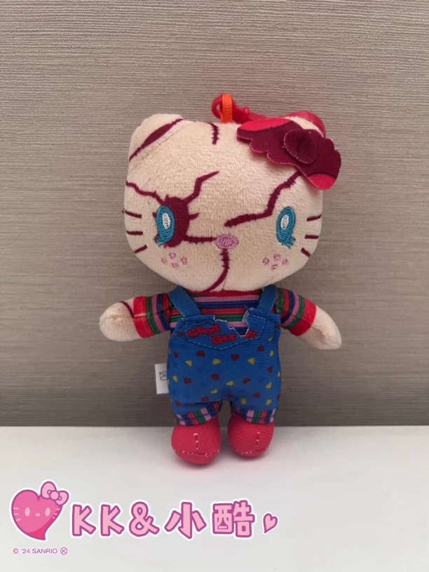 kitty 万圣节鬼娃背带款平替挂件