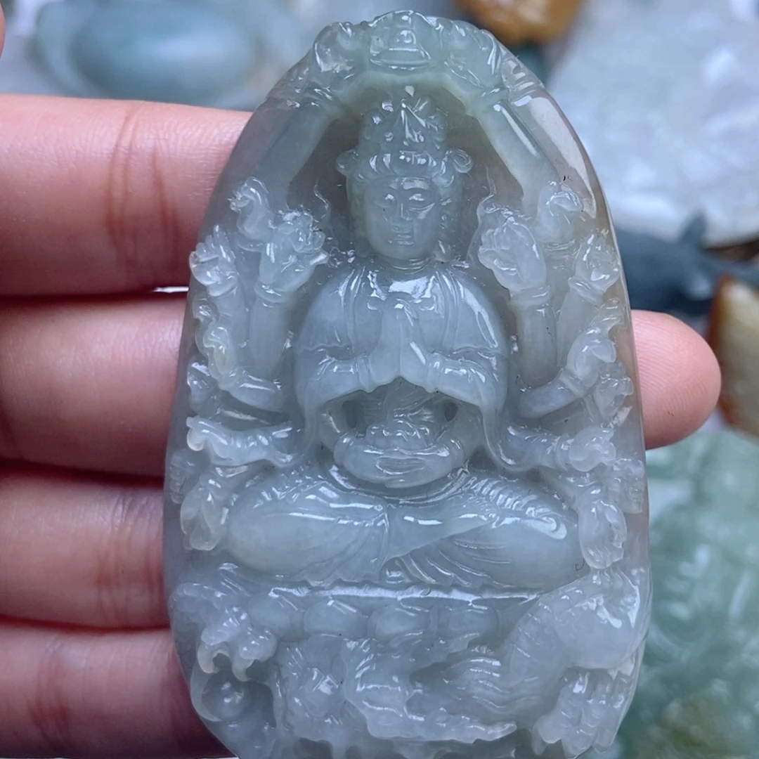 未镶嵌挂件翡翠翡翠