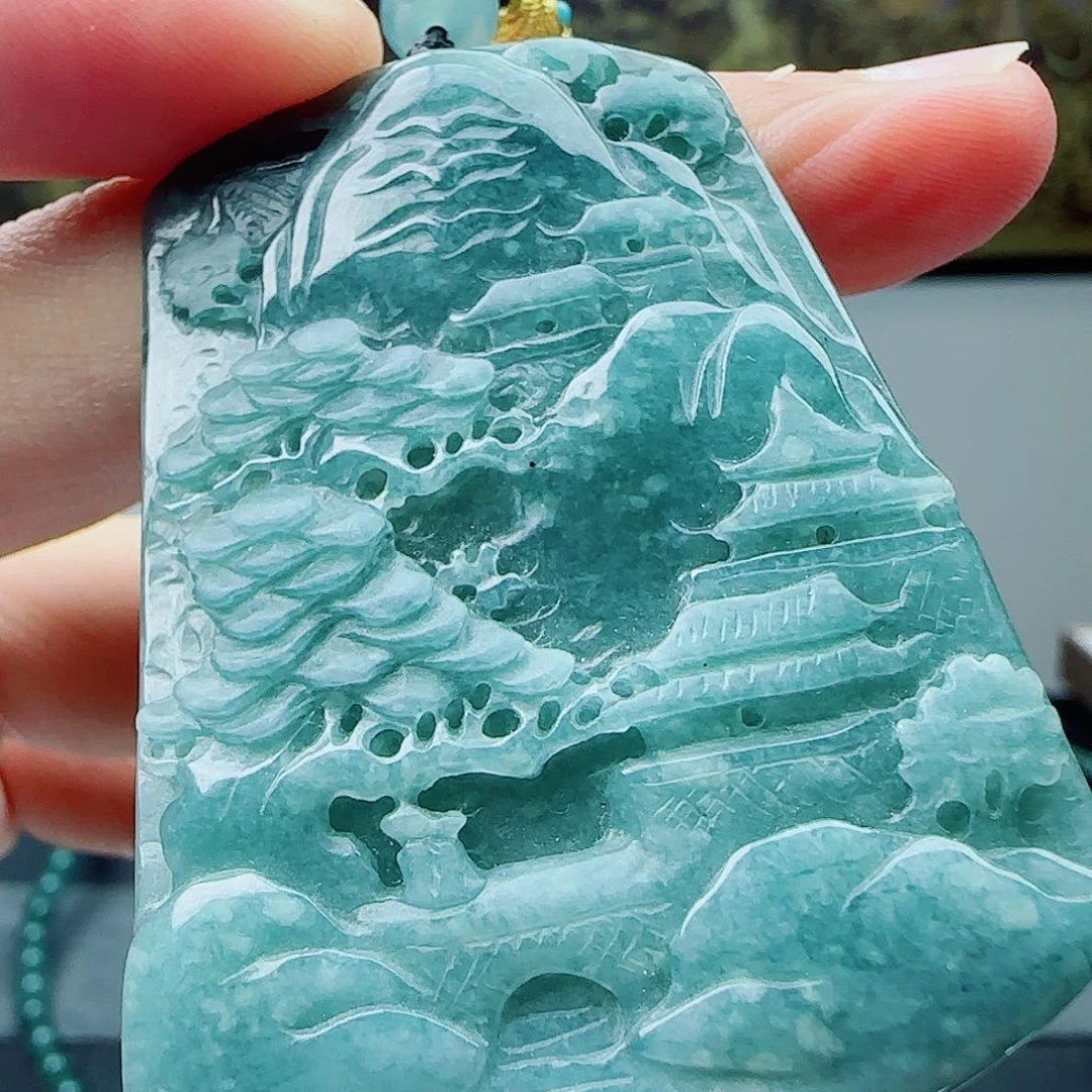 翡翠未镶嵌颈饰888888888