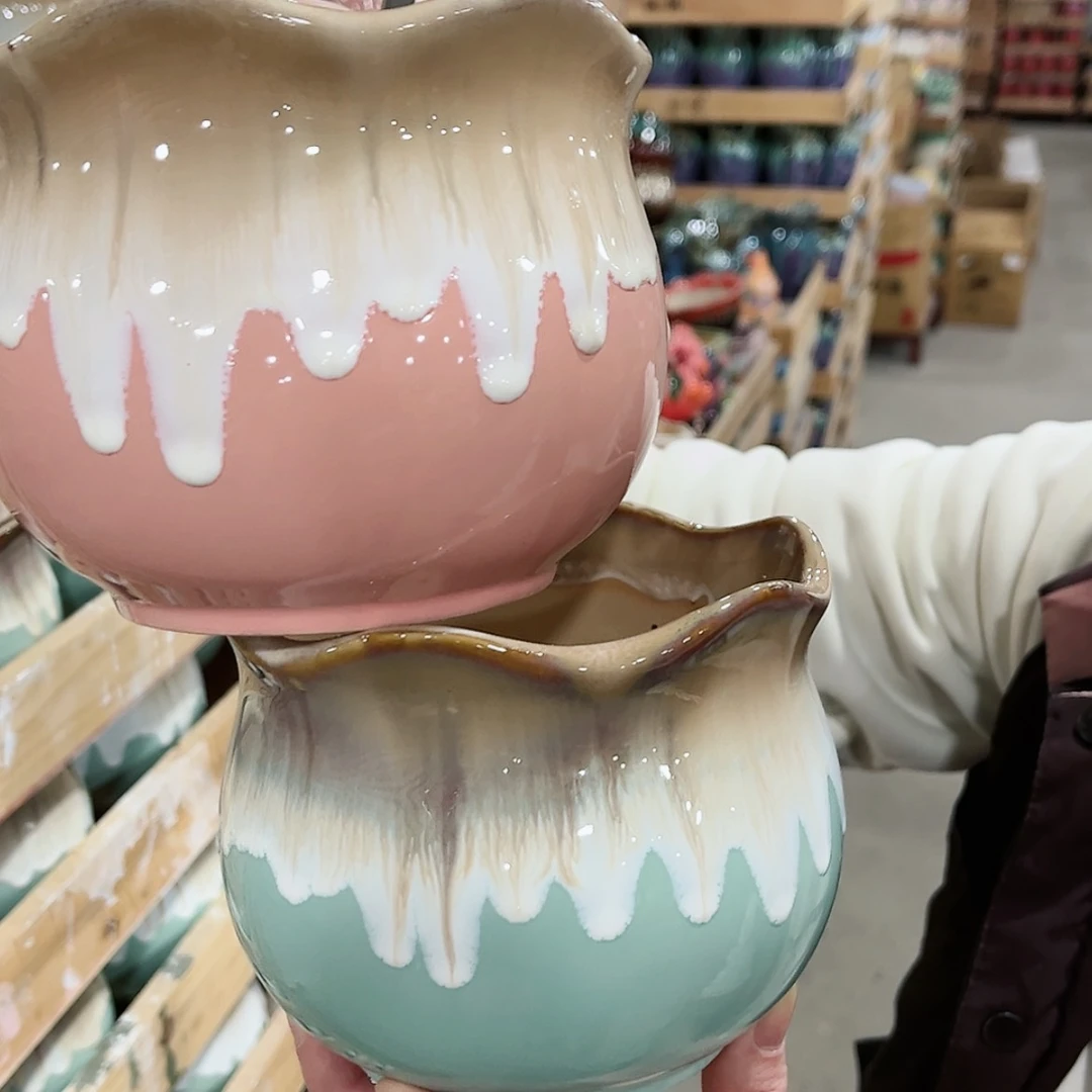 【闪购商品】陶瓷陶瓷多肉植物花盆