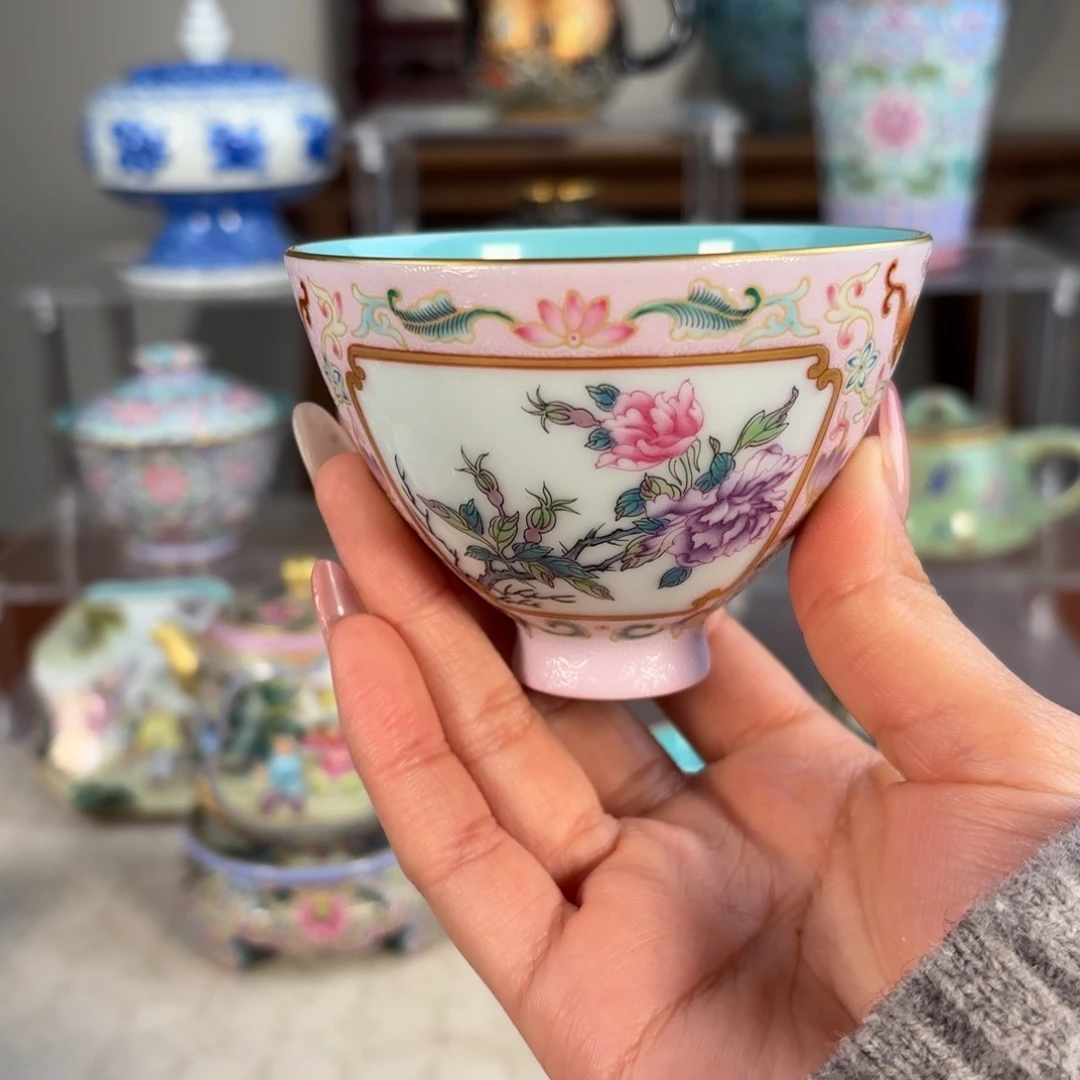 纯手工手绘 高端茶器