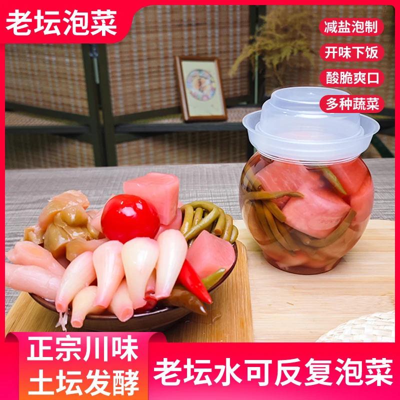 【配料表干净】川渝老坛农家传统正宗开袋即食泡菜解腻开胃下饭