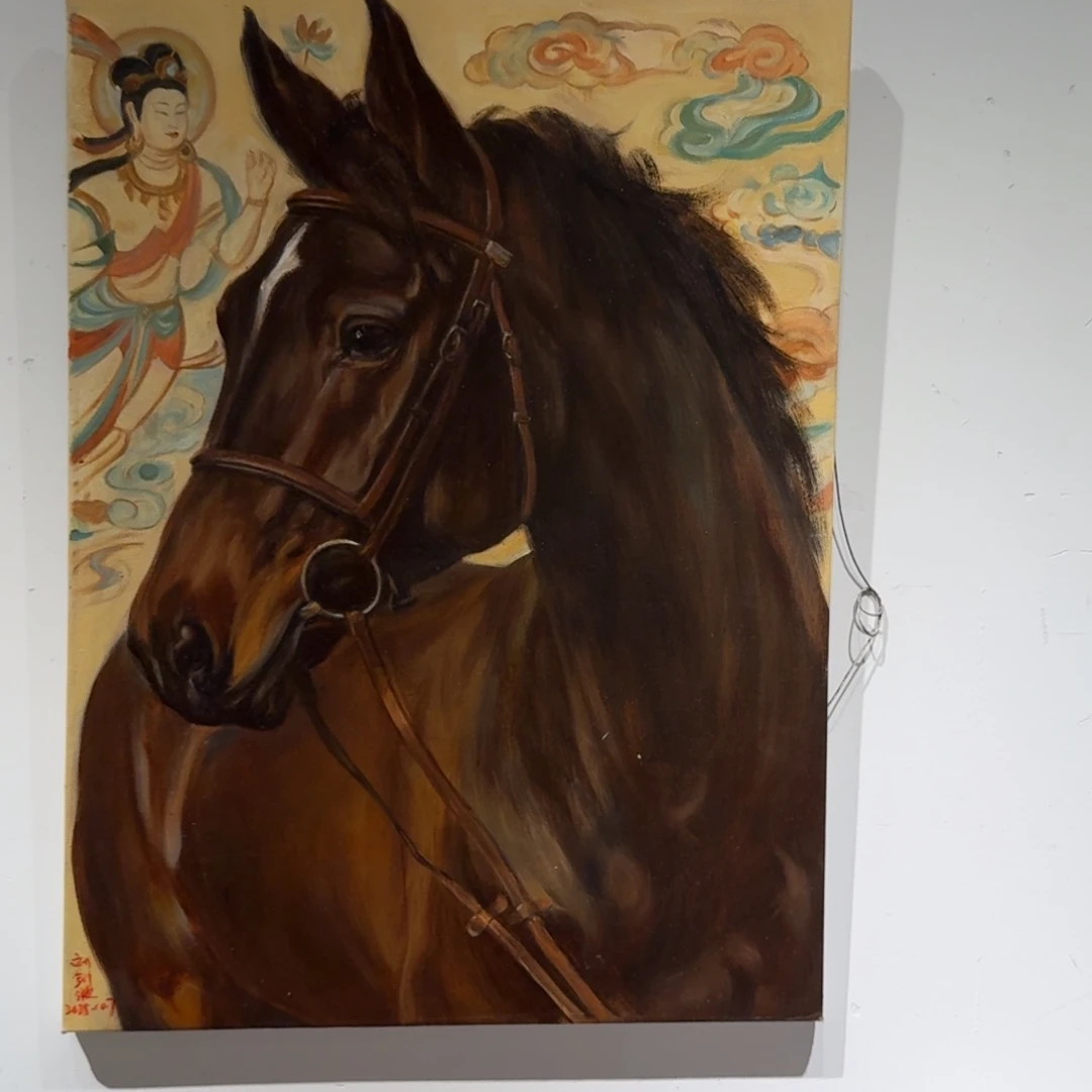 书法油画作品ljb老师