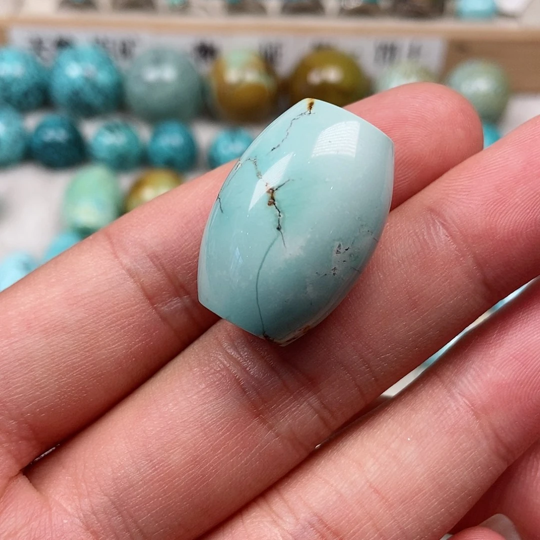 未镶嵌绿松石珠宝半成品