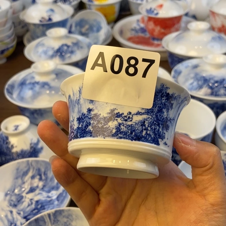 欧***雪瓷片景德镇陶瓷艺术