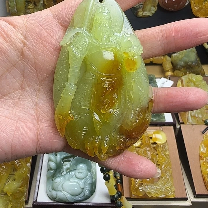 未镶嵌蛇纹石玉颈饰