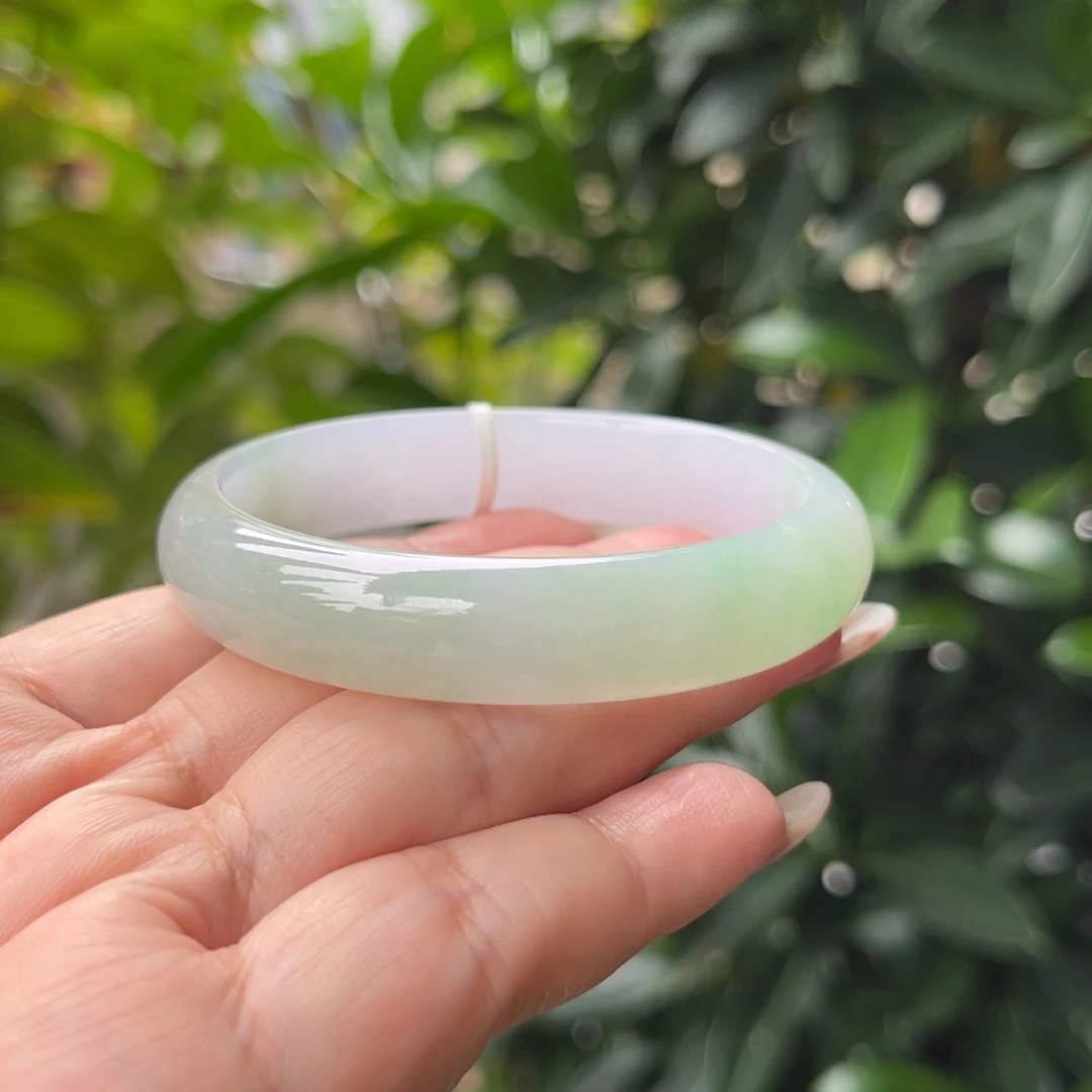 翡翠手镯未镶嵌55.5贵妃