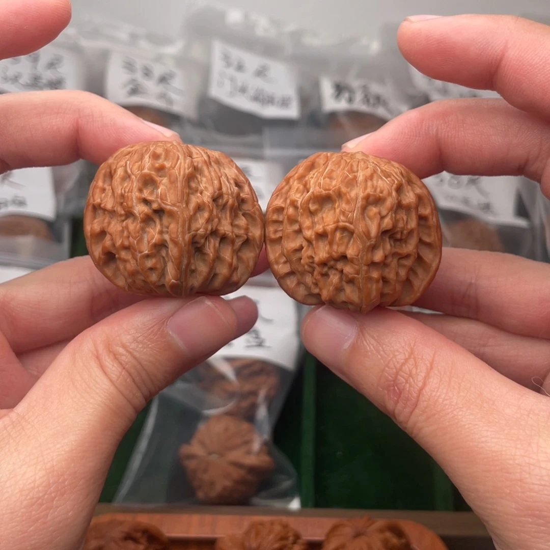 文玩核桃吊坠37尺全品山地磨