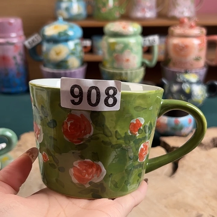 景德镇陶瓷手绘作品908