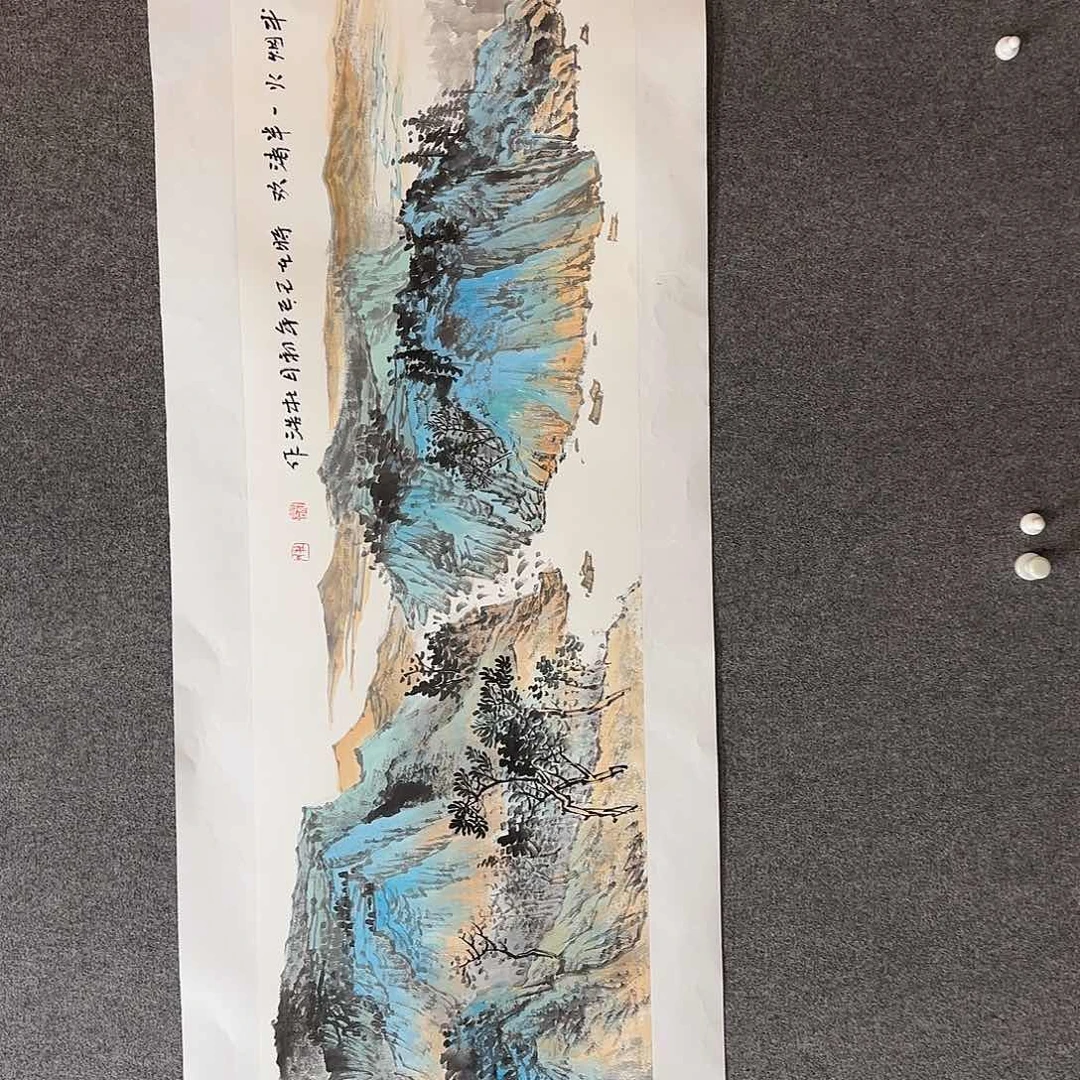 国画杜浩老师手绘作品