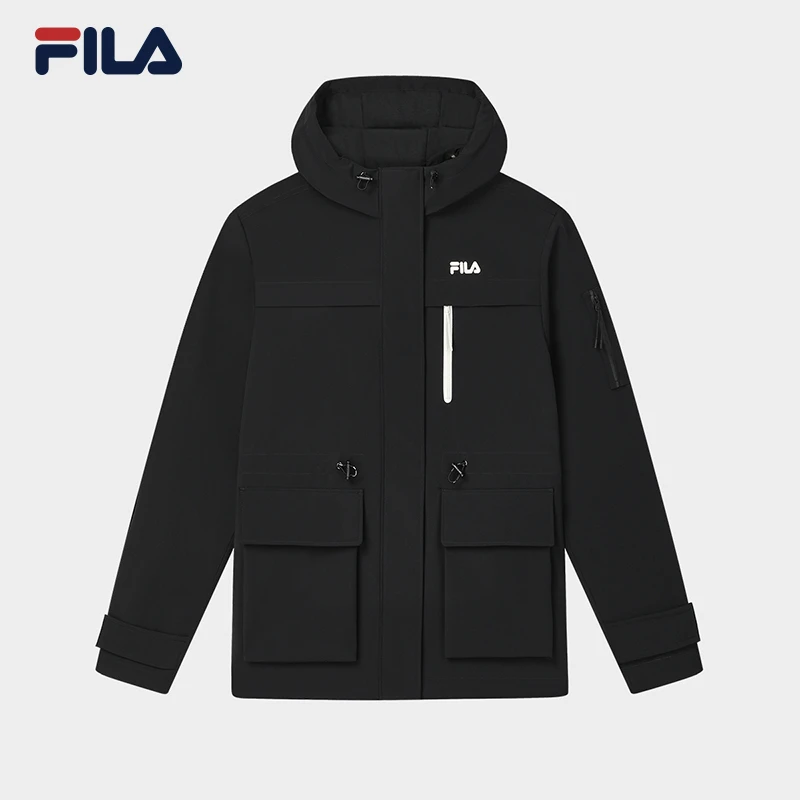 FILA斐乐女士棉服冬季休闲保暖防水外套F11W448913F