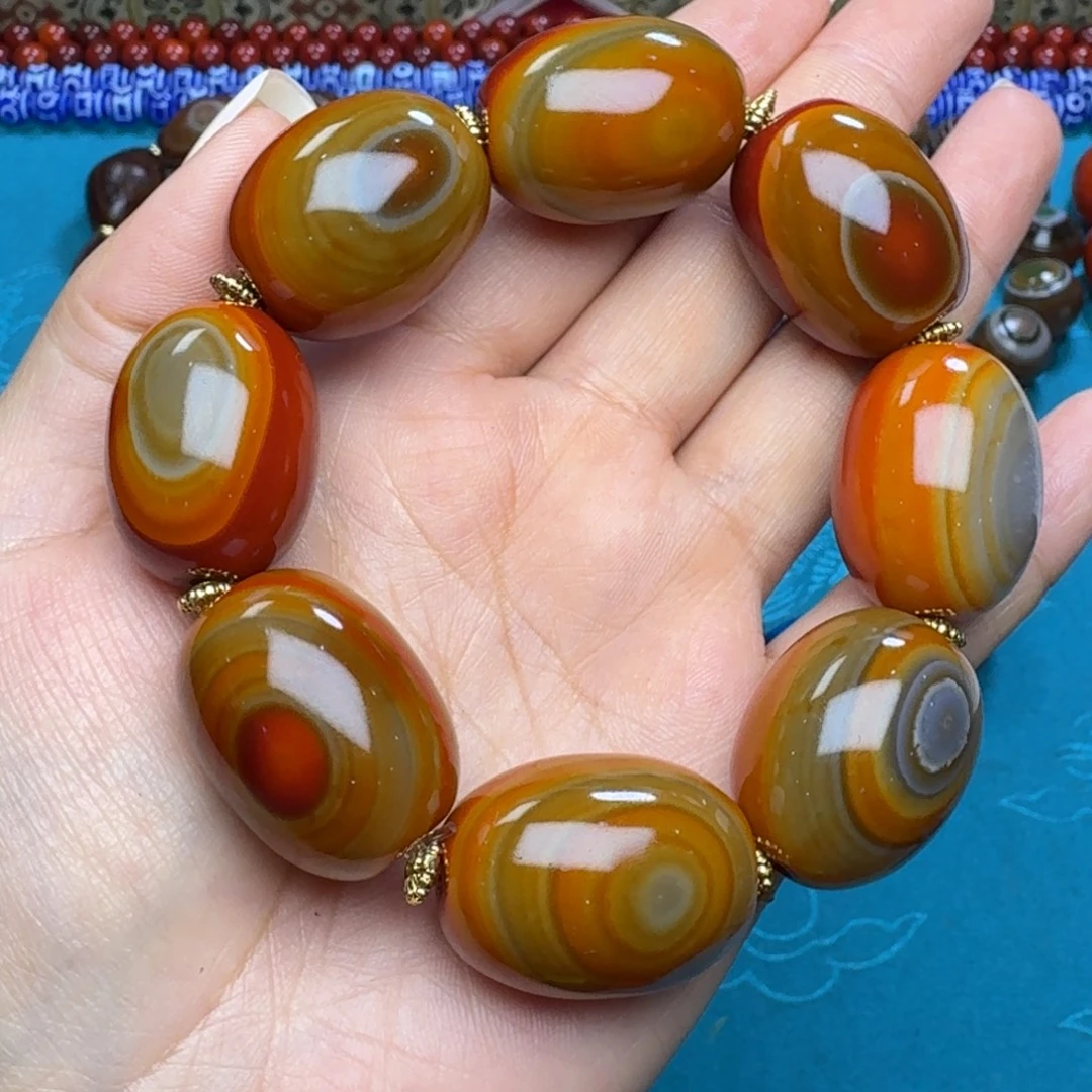 玛瑙/玉髓未镶嵌手链