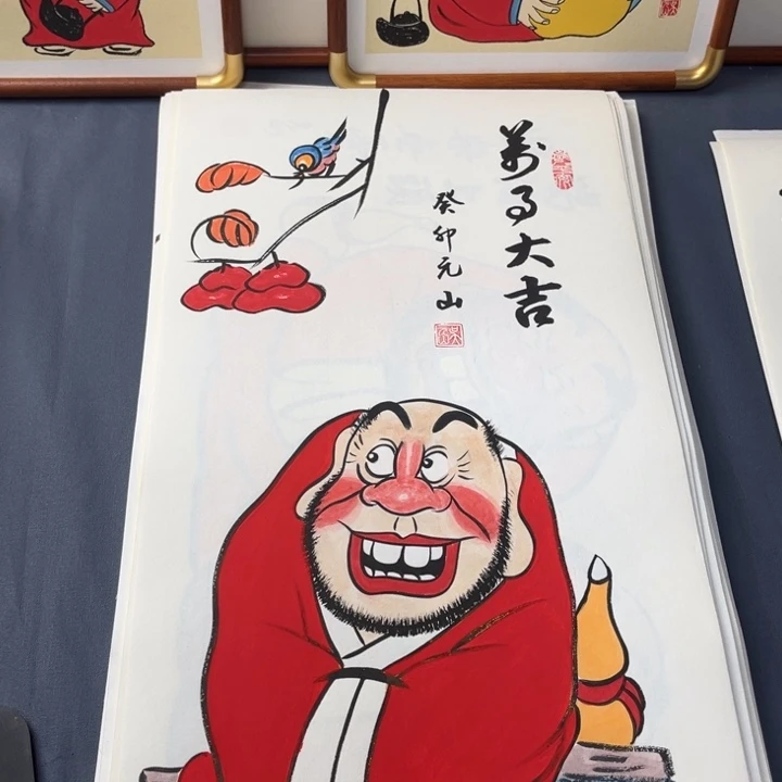国画禅意画纯手绘作品