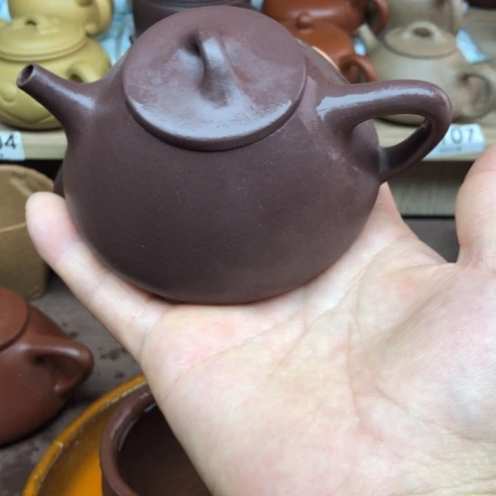 茶壶紫砂紫泥子冶170豪升左右