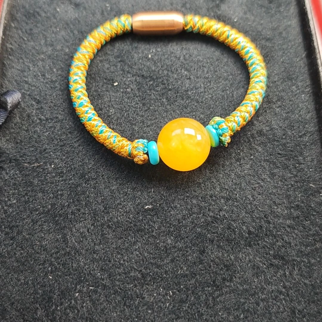 未镶嵌蜜蜡手绳手绳