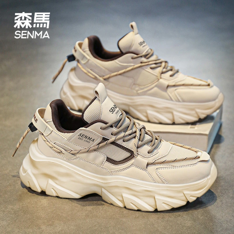 森马正版男鞋夏季新款2025百搭增高级感休闲鞋子男士防臭运动鞋