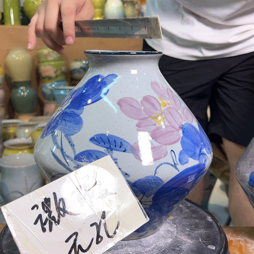 只****我景德镇陶瓷花盆微瑕258