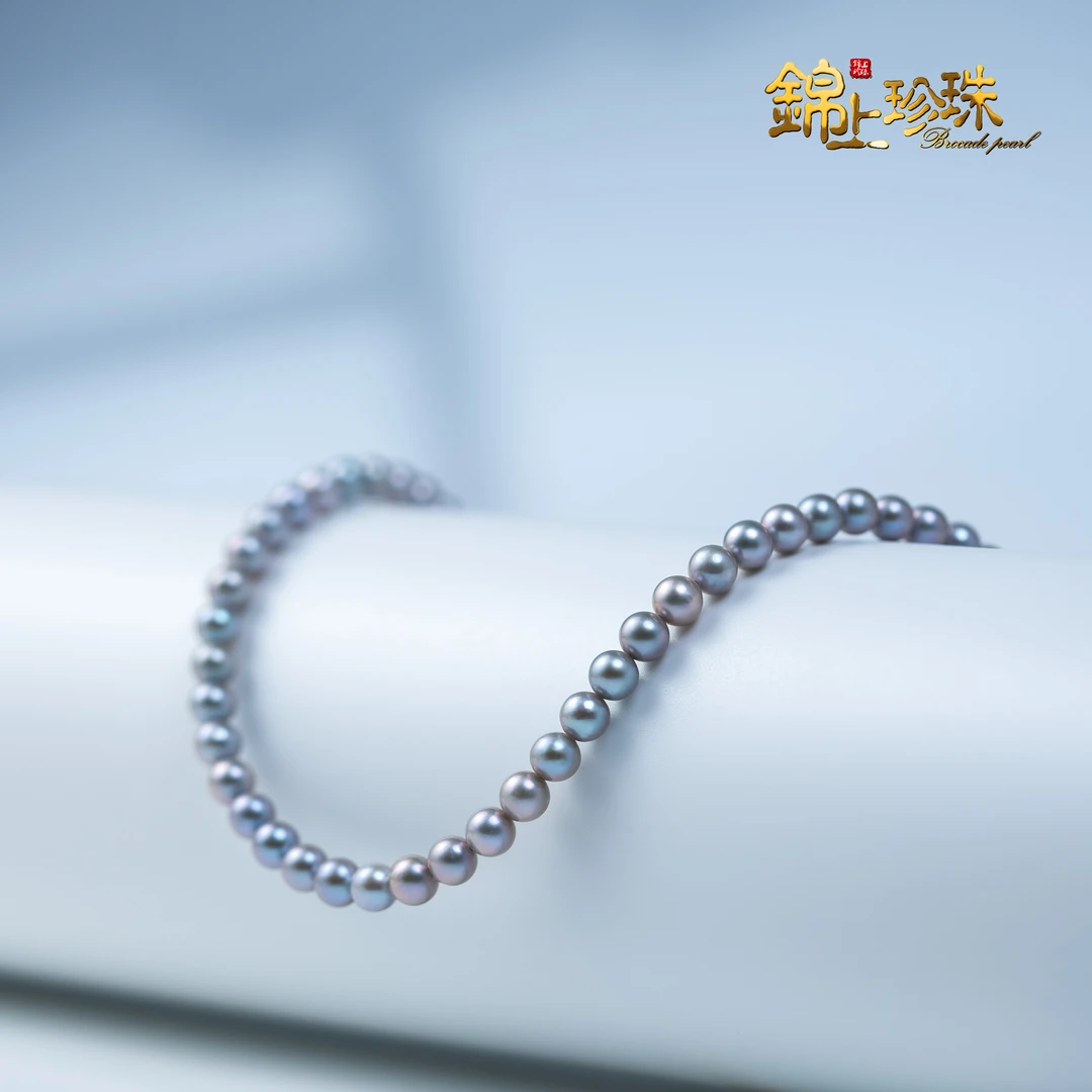 【锦上】6-7mm淡水珍珠真多麻项链经典（多样性发一）X104801XL1350