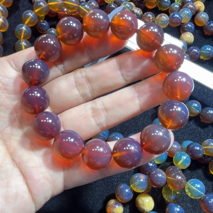 未镶嵌颈饰琥珀琥珀手串