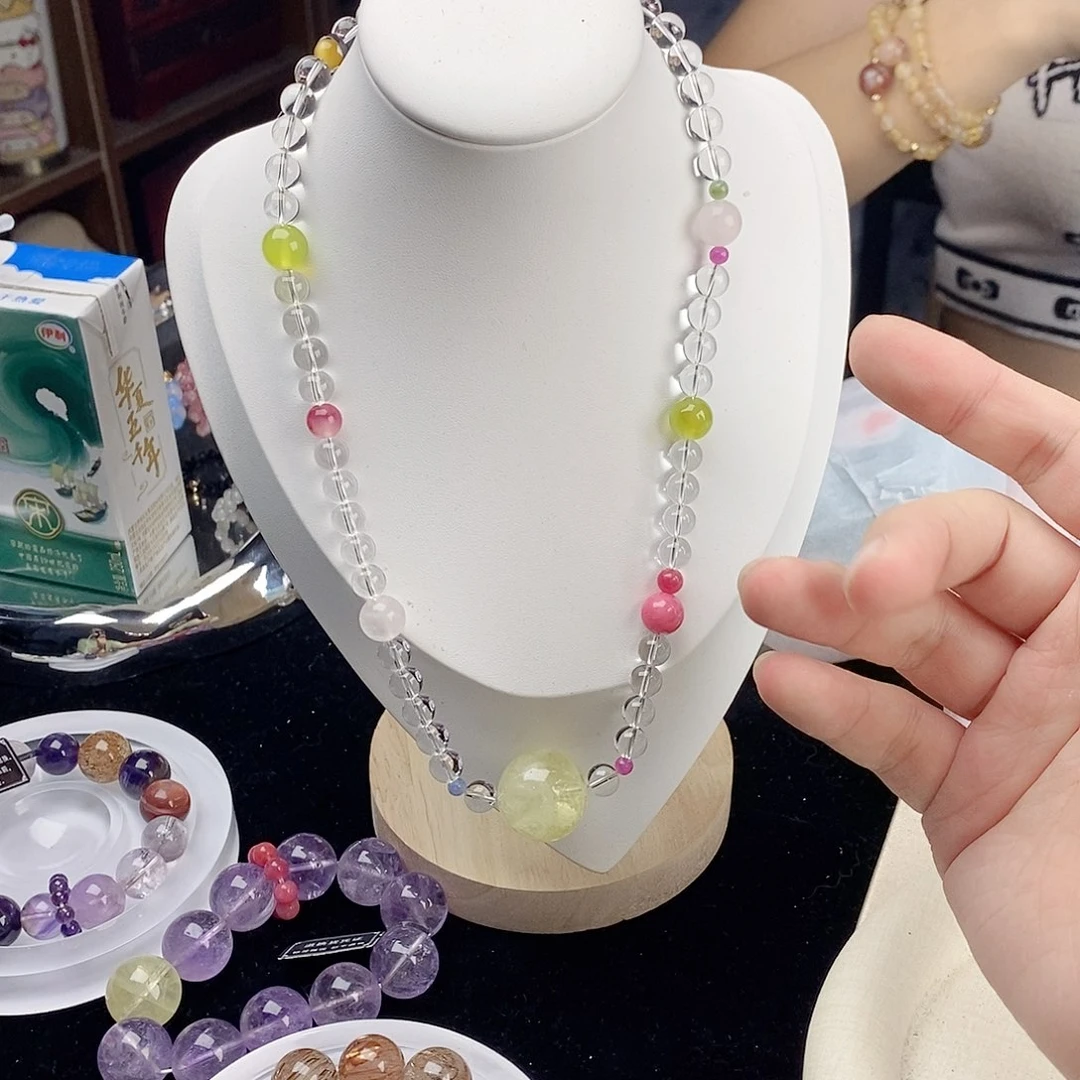银S925镀金镶嵌手链水晶