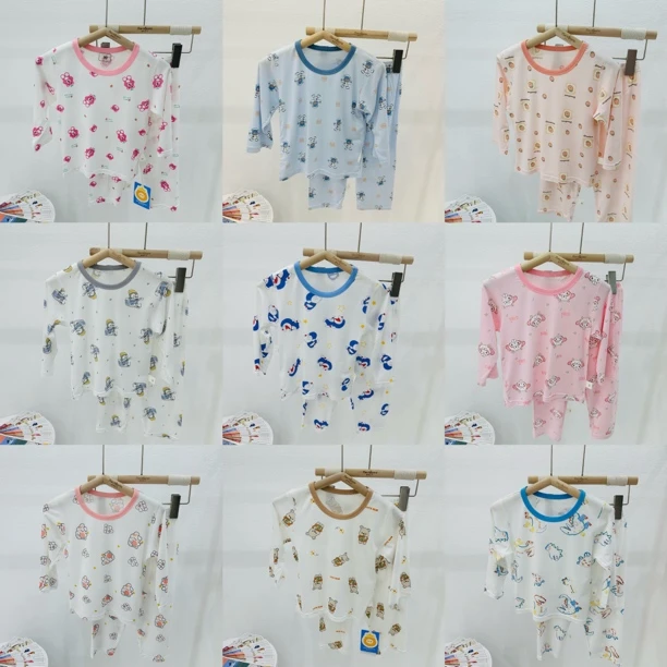 新疆-黄哈哈  七分袖莫代尔家居服