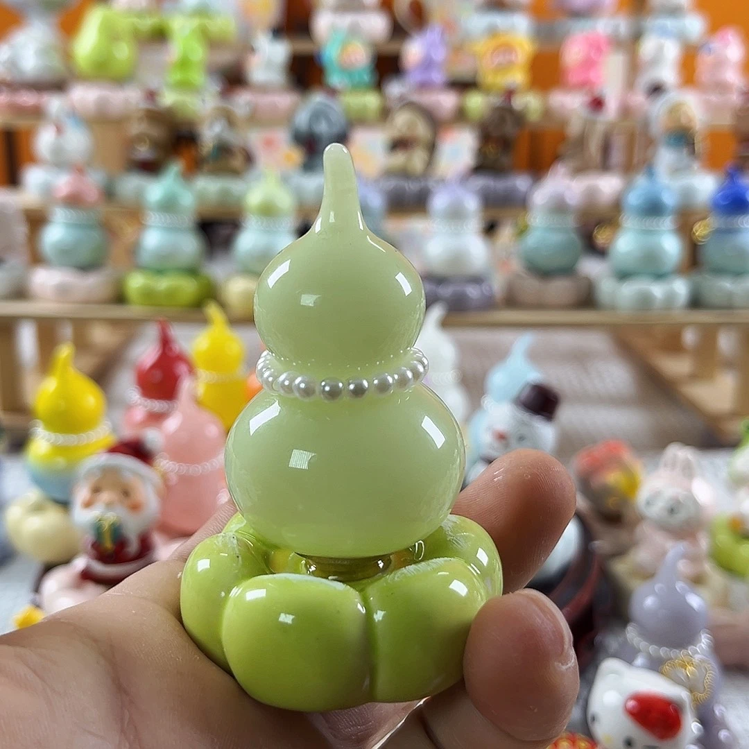 陶景德镇陶瓷底座转转绿色