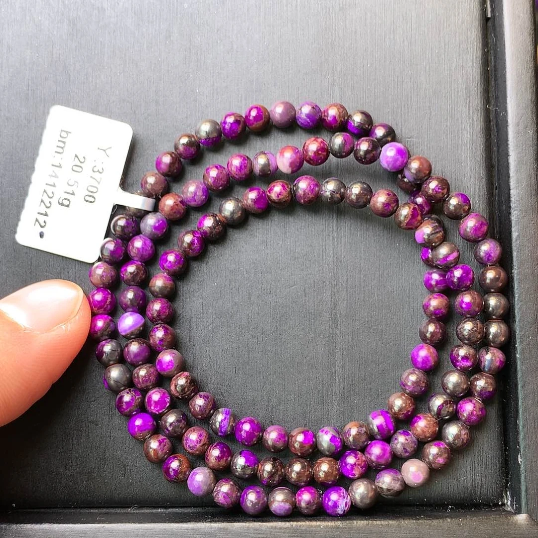 苏纪石（舒俱来）多圈手串未镶嵌